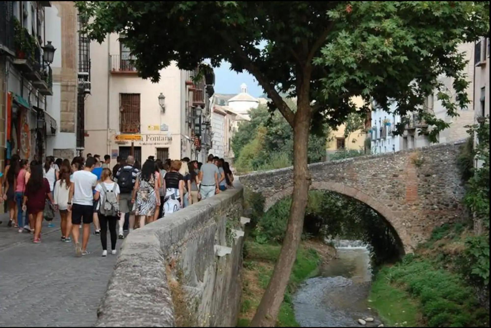 Atico Con Terracita Y Vistas Alhambra, Centro Apartment กรานาดา ภายนอก รูปภาพ
